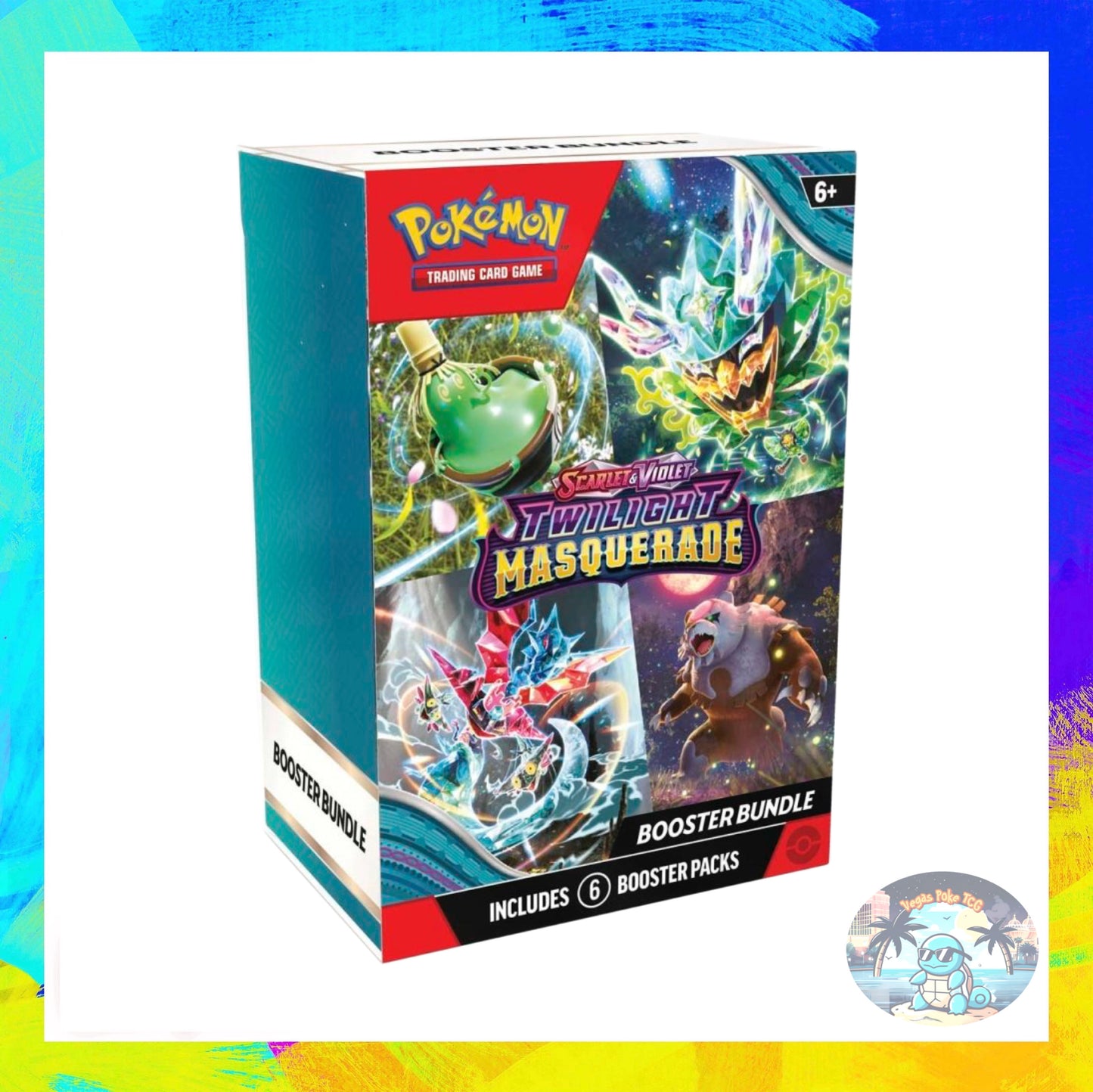 Pokemon TCG: Twilight Masquerade Booster Bundle (6 Packs)