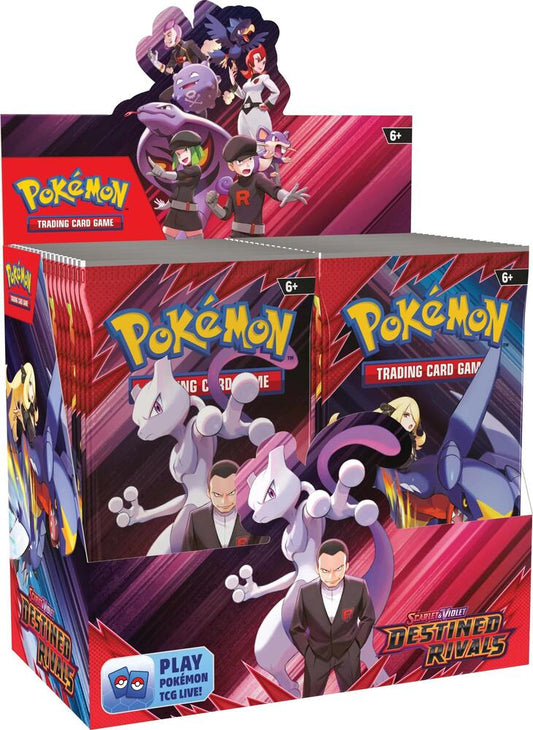Pokemon TCG: Destined Rivals Booster Box (Live Tiktok Rips)