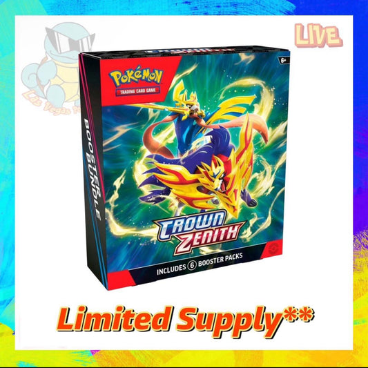 Pokemon TCG: Crown Zenith Booster Bundle