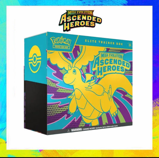 Pokemon TCG: Ascended Heroes ETB (Shipped Sealed)